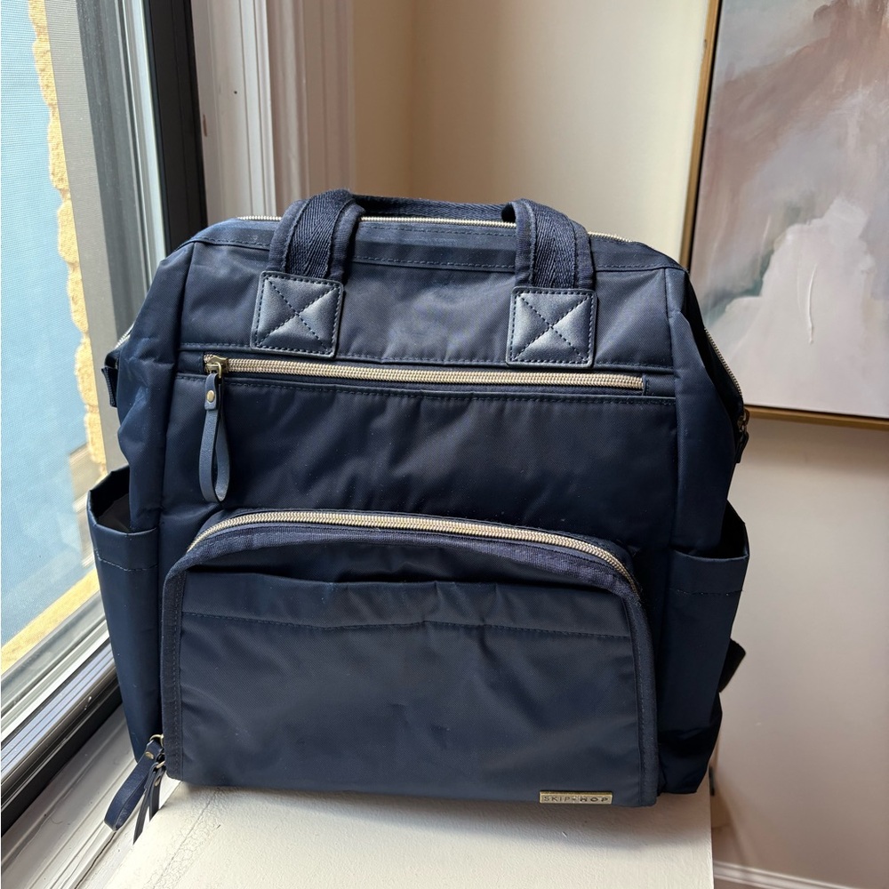 Skip Hop Mainframe Diaper Backpack - Navy.